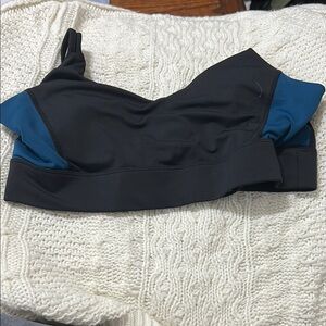 Black and Blue Sports Bra